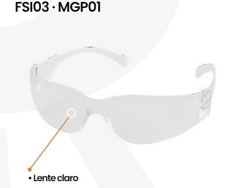 Gafa Lentes de Seguridad Deportiva Mercury