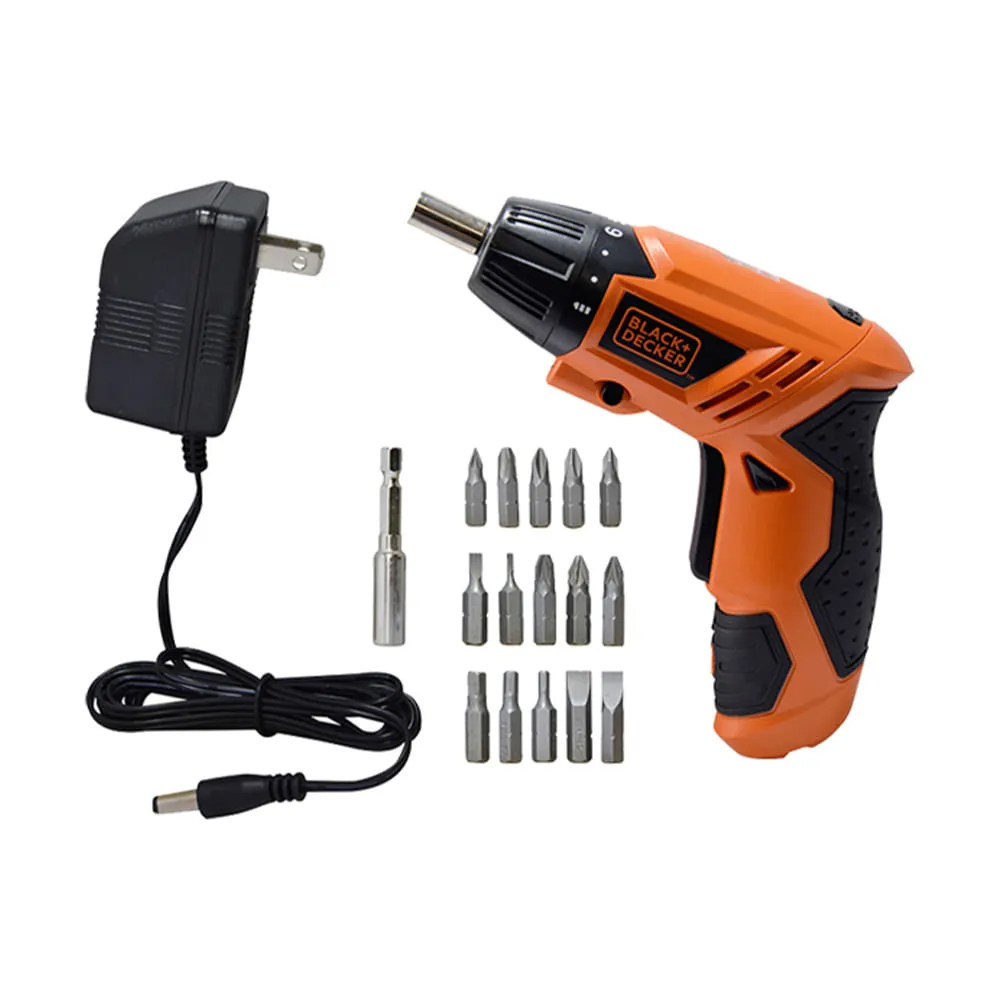 Atornillador inalambrico 4.8v Black & Decker