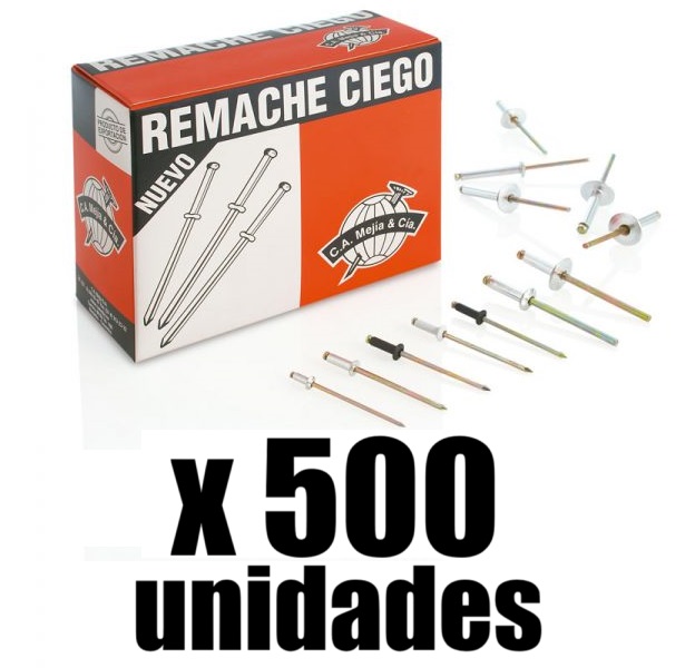 Remache Ciego CA Mejia x 500u