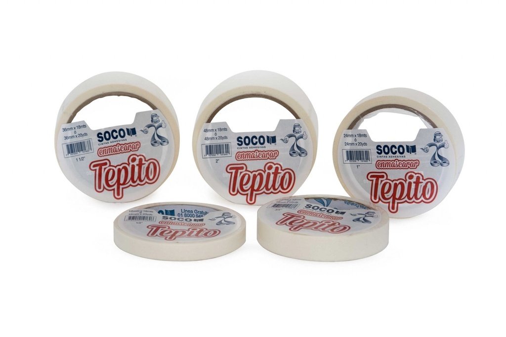 Cinta Enmascarar Tepito x 20m