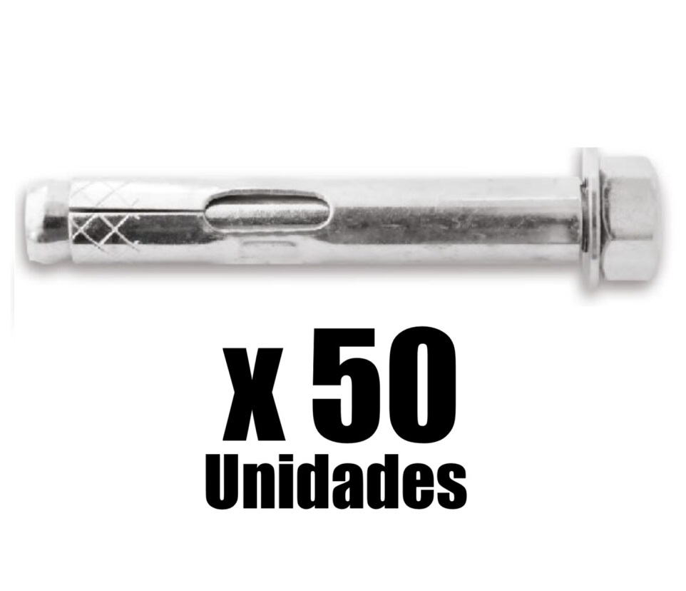 Chazo Anclaje Metalico Tradicional CA Mejia x 50u