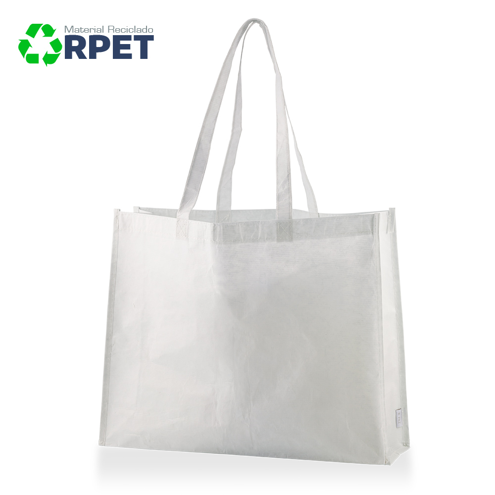 Bolsa Laminada 60x42 Blanco Fuelle 7 Reat 70g/M2