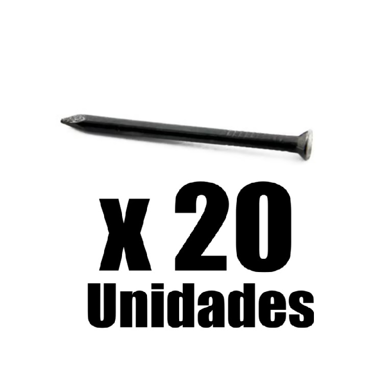 Clavo Acero Liso Ado x 20u
