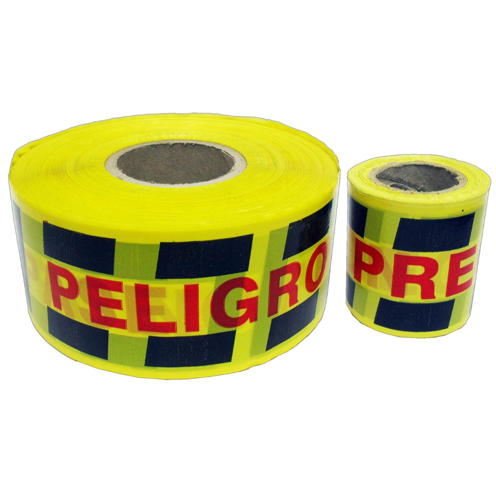 Cinta señalización 500m (No Pase Peligro)