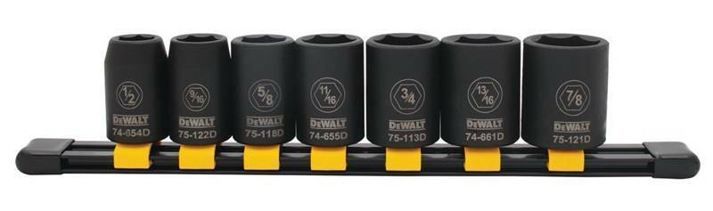 Juego de dados de impacto Dewalt