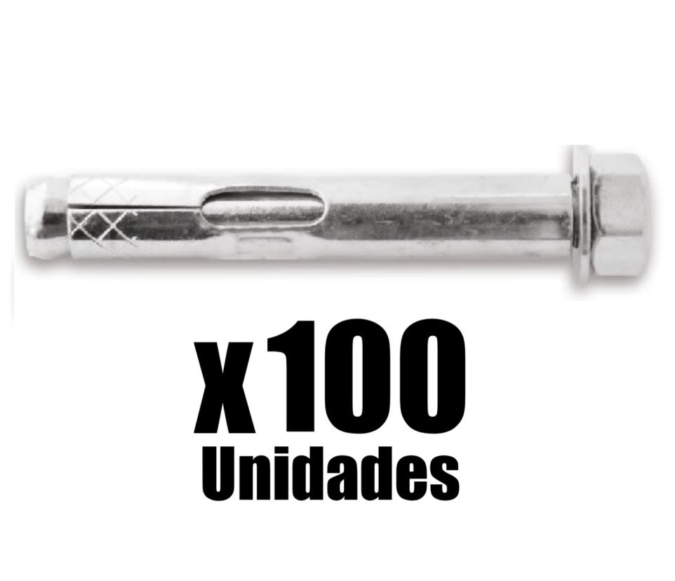 Chazo anclaje metalico tradicional x 100u Ado