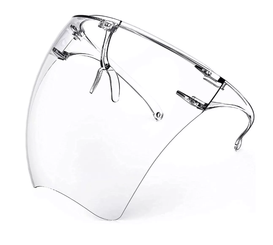 Careta Lentes Protector Facial Policarbonato Antiempañan Optiferros