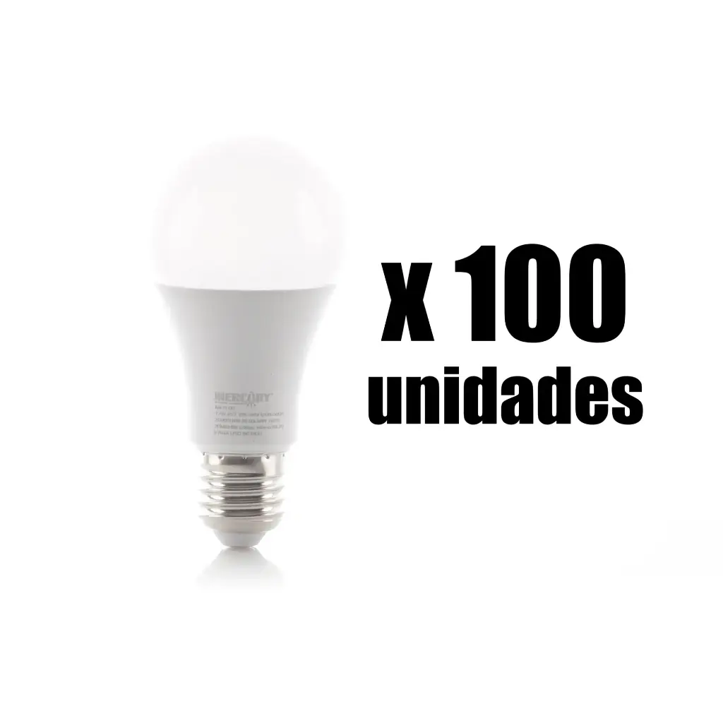 Bombillo Led E27 6500K Mercury x 100 Und