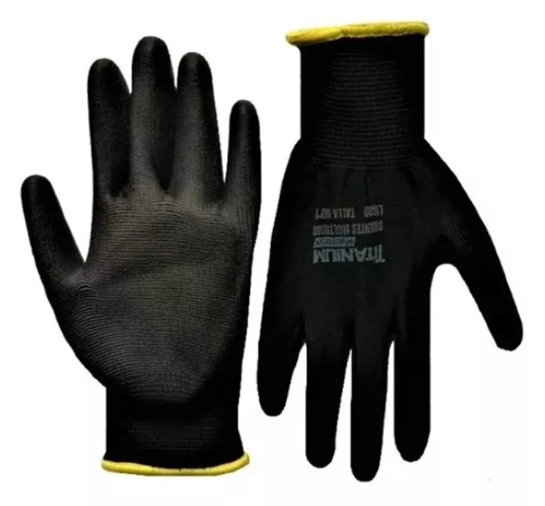 Guante Nitrilo Economico Alta Calidad Negro Titanium