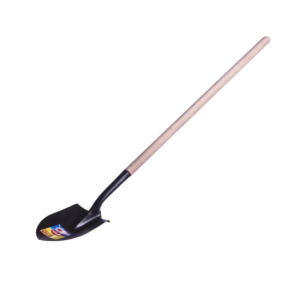Pala redonda 6056 con cabo madera Herragro