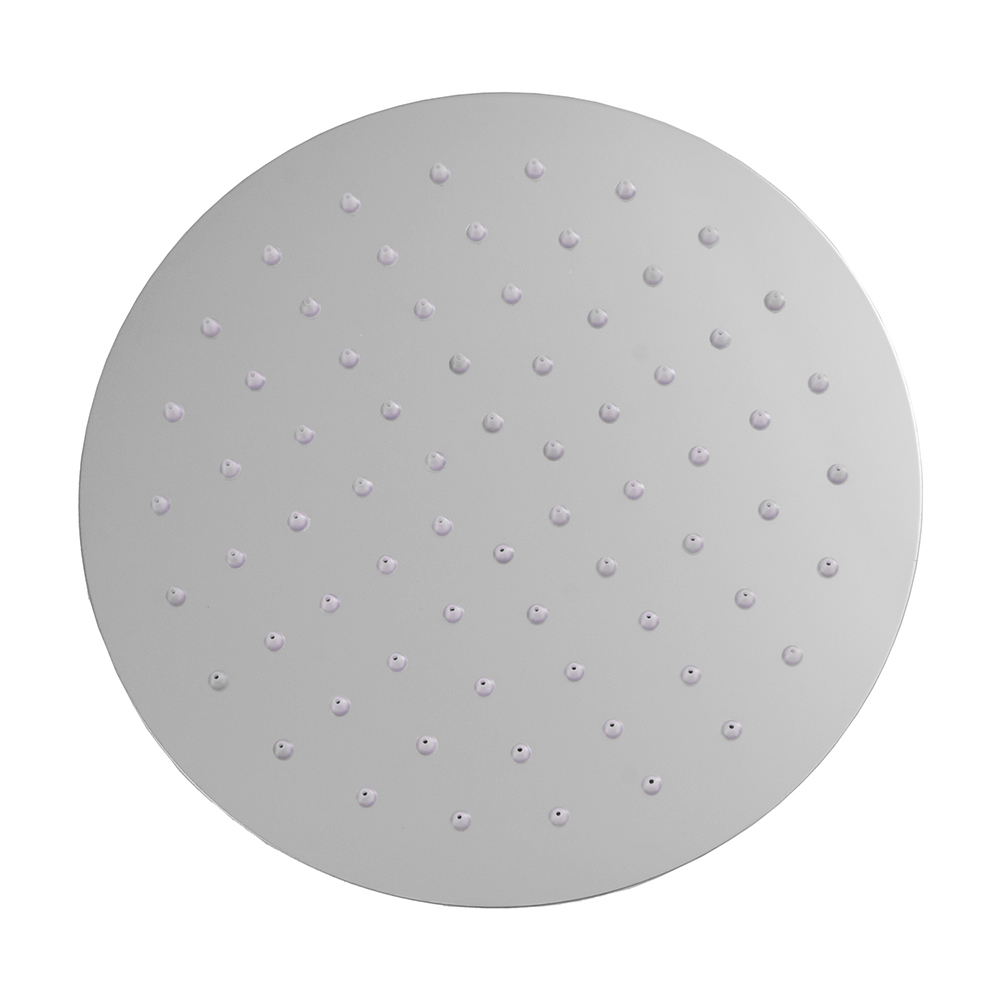 Ducha Regadera Cromada Acero Inoxidable Redonda Uduke