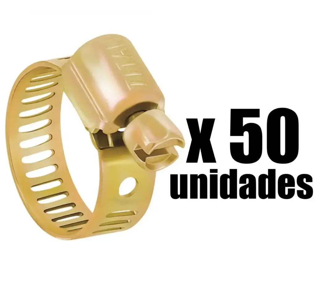 Abrazadera cremallera 1/2 10-06 x 50u Titan