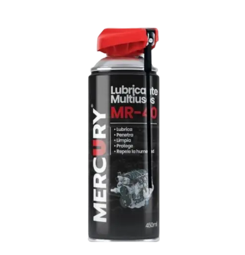 Aceite Lubricante Multiusos Aerosol 450ml Mercury