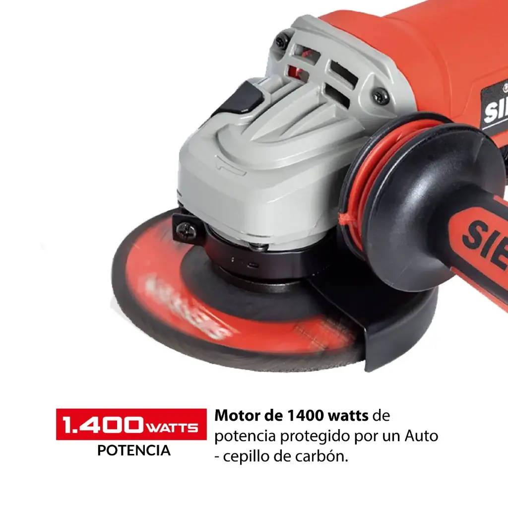 Disco abrasivo pulir 9x1/4x7/8 Siefken
