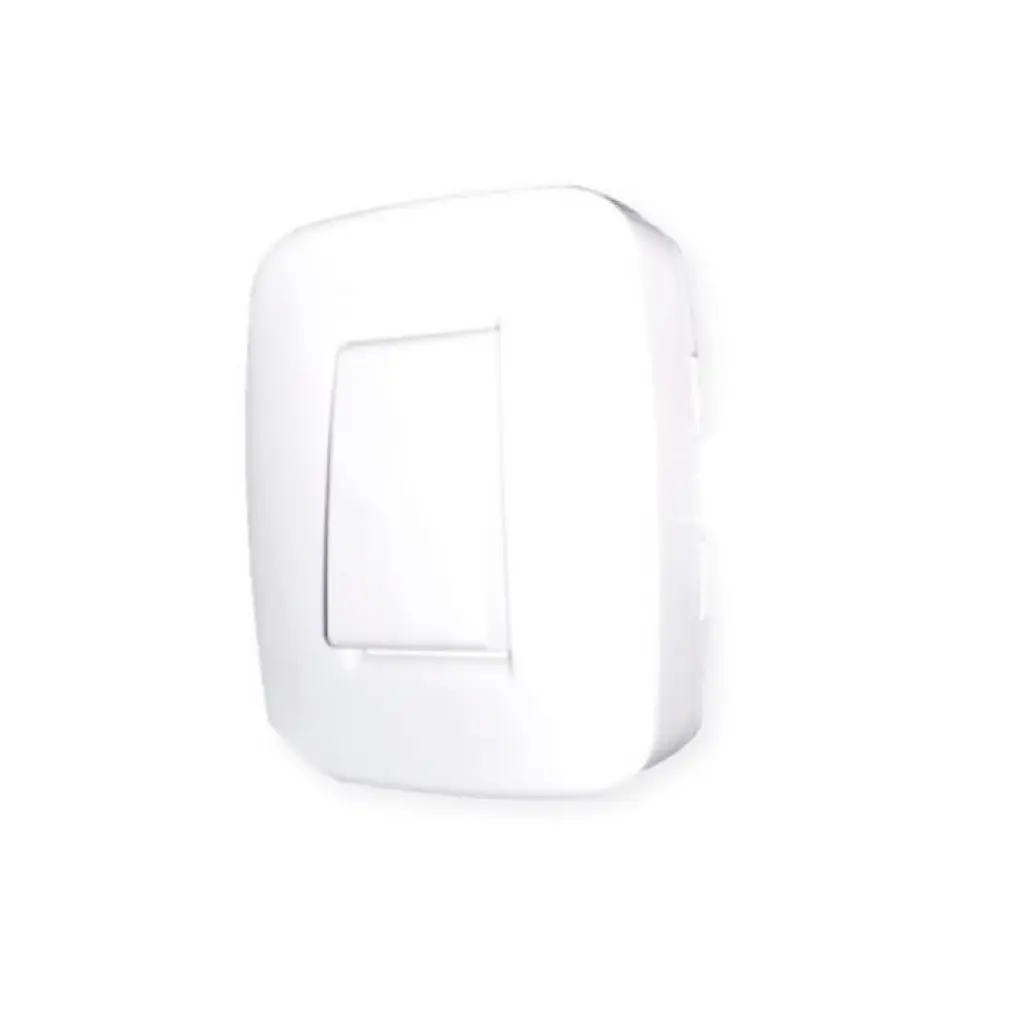 Interruptor sencillo sobreponer basic blanco Mercury