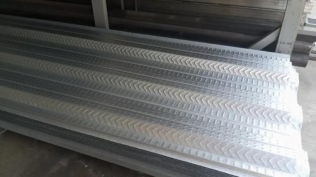 Lamina Colaborante Deck 2" Aluzinc Gr40 cal 0,70x1mx6m Agrodeck 