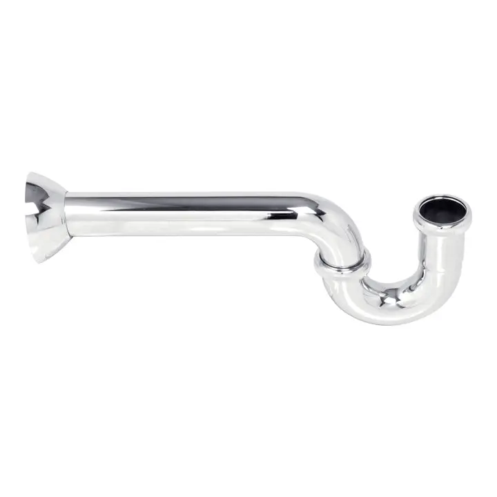 Sifón En P Metálico 1.1/2" - 1.1/4" Cromado Gricol