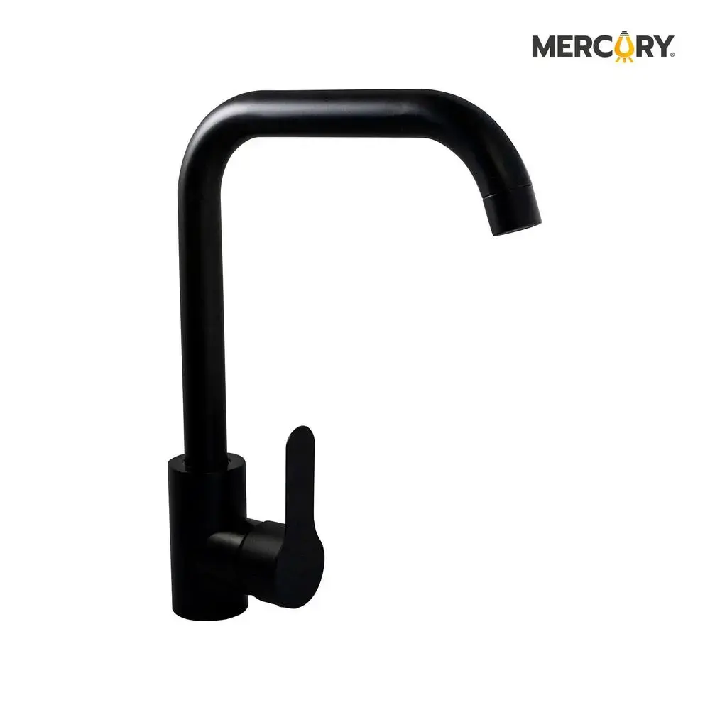 Llave Lavaplatos Meson Luxury Negro Mate Mercury
