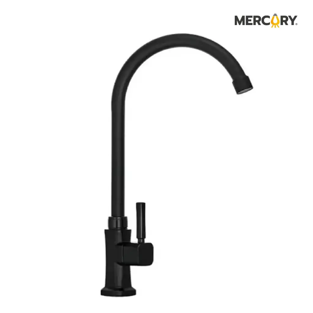 Llave Lavaplatos Meson Luxury Negro Mate Mercury