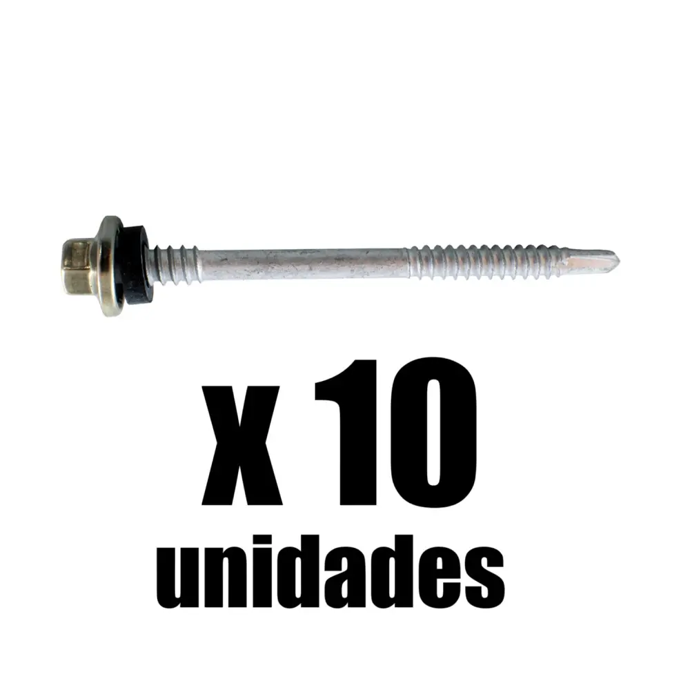 Tornillo Cubierta 14x2.1/2 Ajover x 10u