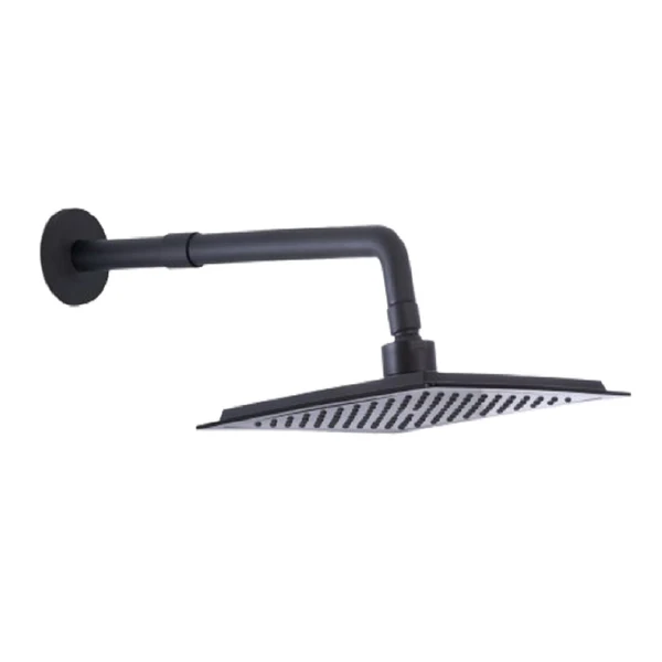 Regadera para ducha Iseo negra Gricol