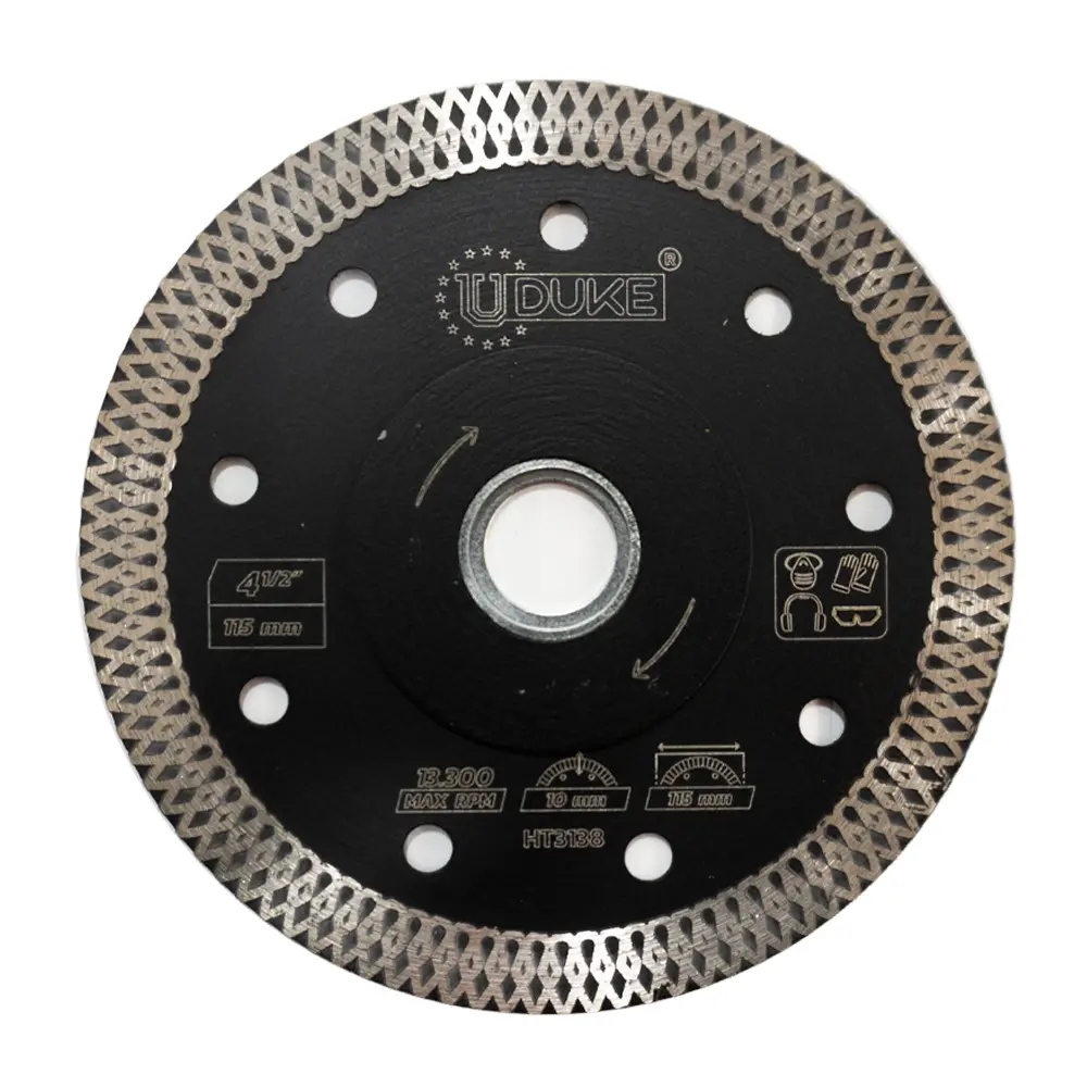 Disco diamantado continuo biseles 4.1/2 Uduke