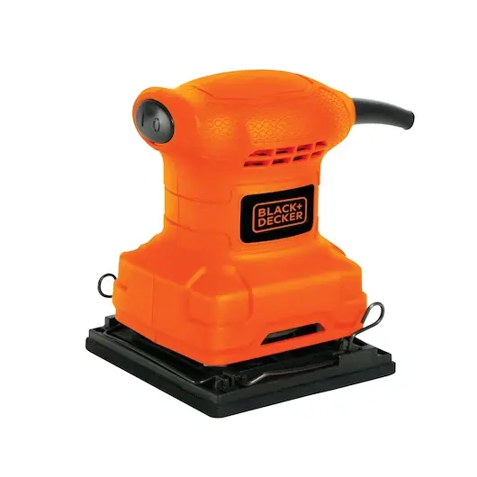Lijadora orbital 1/4 de pliego Black & Decker