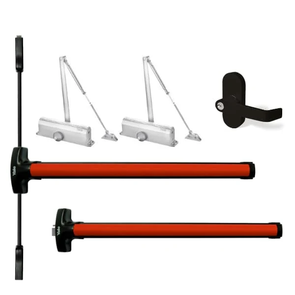 Combo Antipanico Doble Miami Rojo 2pts 3005 Yale