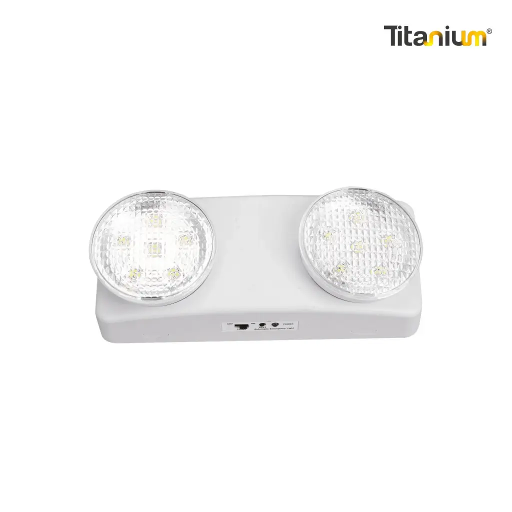Lampara Led De Emergencia 2x3w Titanium