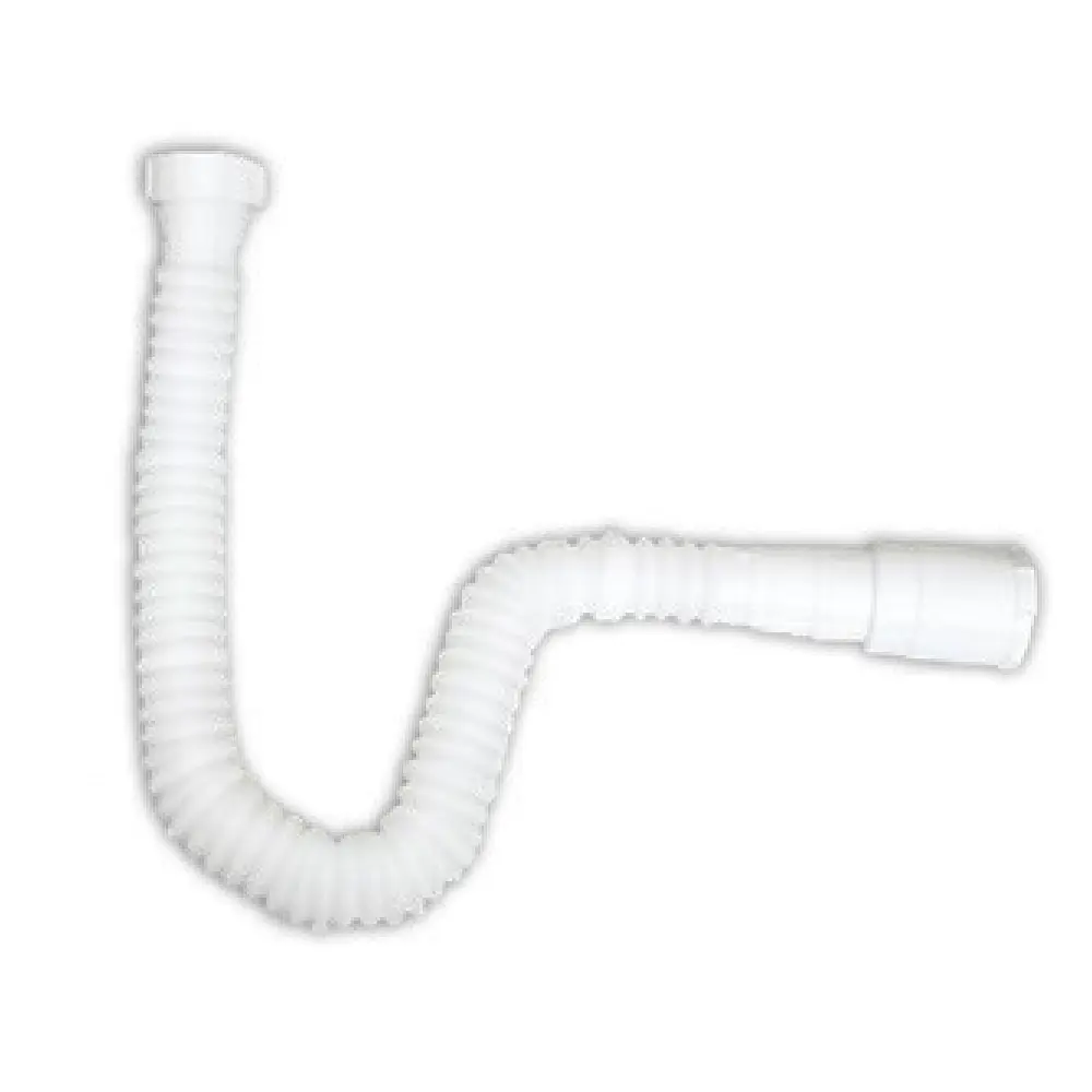 Sifon Flexible Sencillo Plastico Titanium