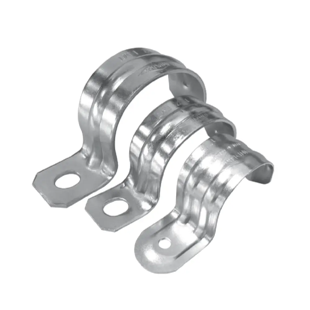 Grapa Tubo Galvanizada Sencilla Induma