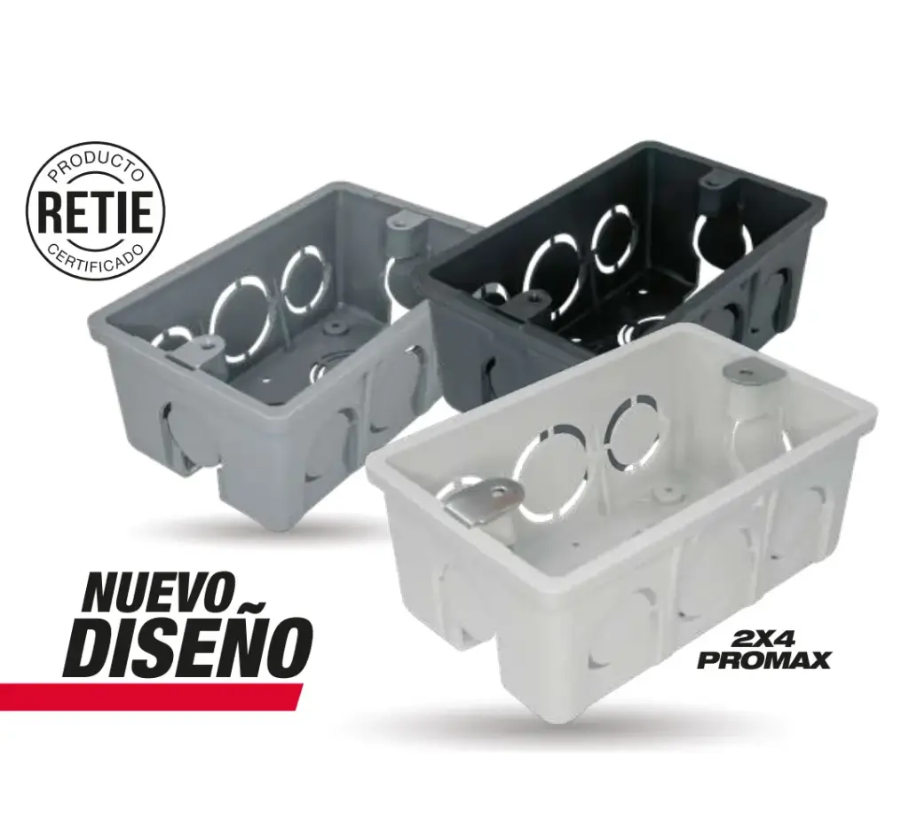 Caja Empalme Plastica 2x4" Induma