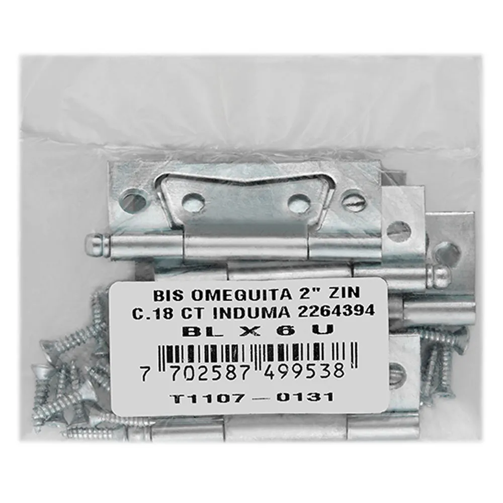 Bisagra Omeguita CT 2" Induma x 6u