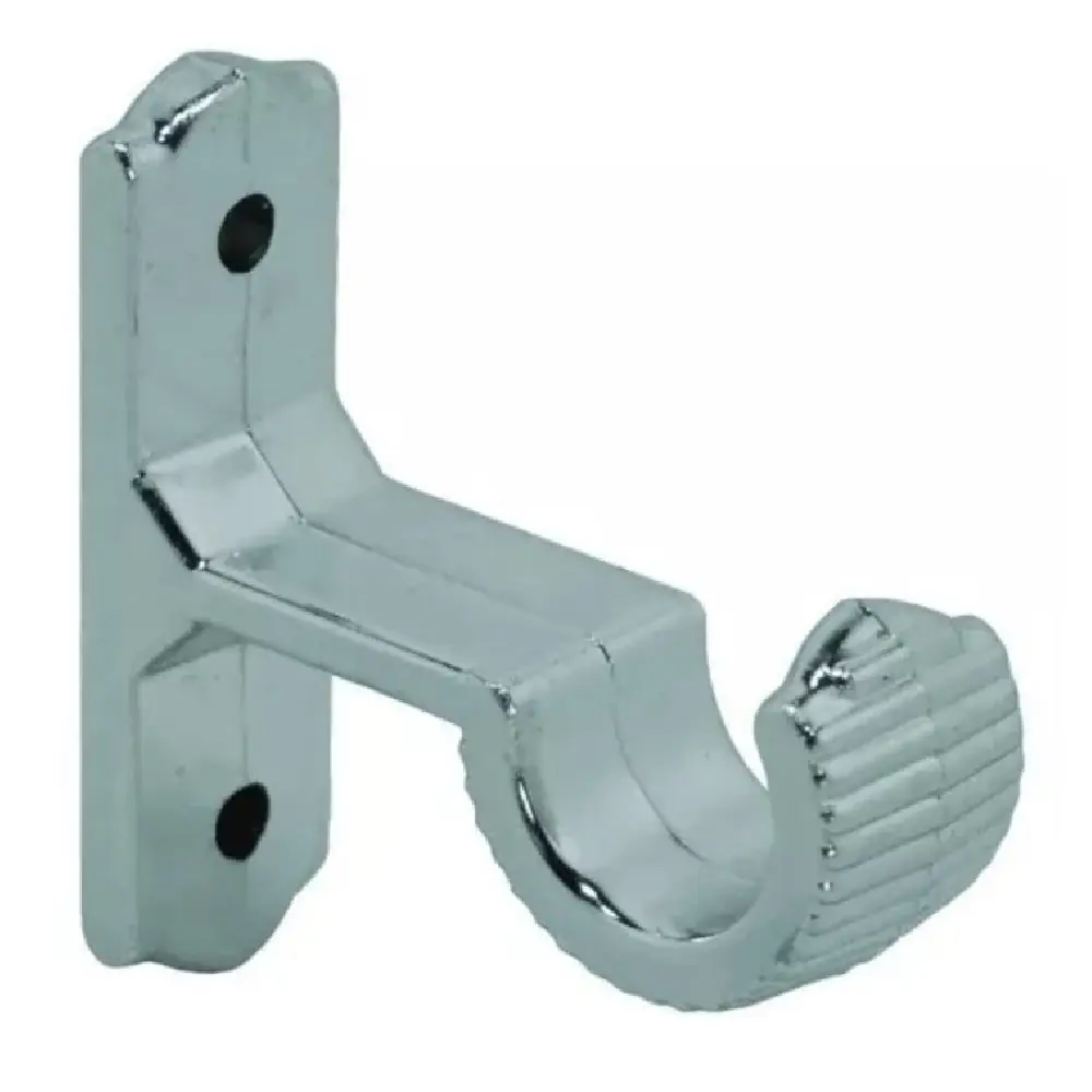Soporte Cortinero Muro Cromado Lej