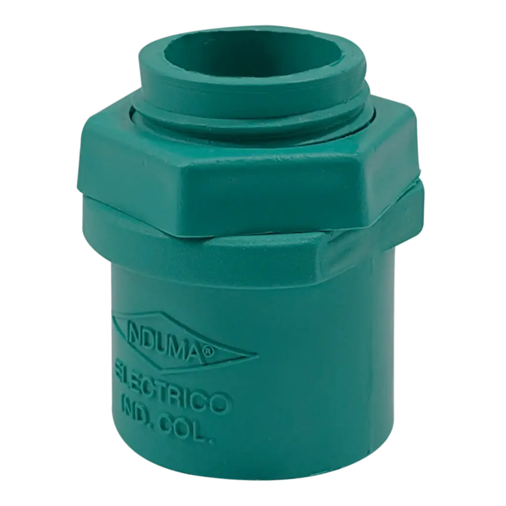 Adaptador Terminal Conduit Verde Induma