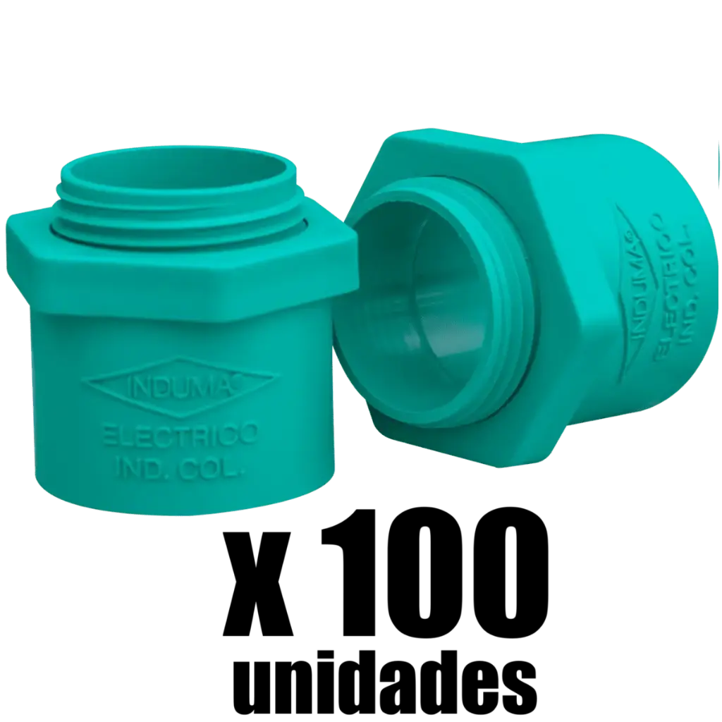Adaptador Terminal Conduit Induma x 100u
