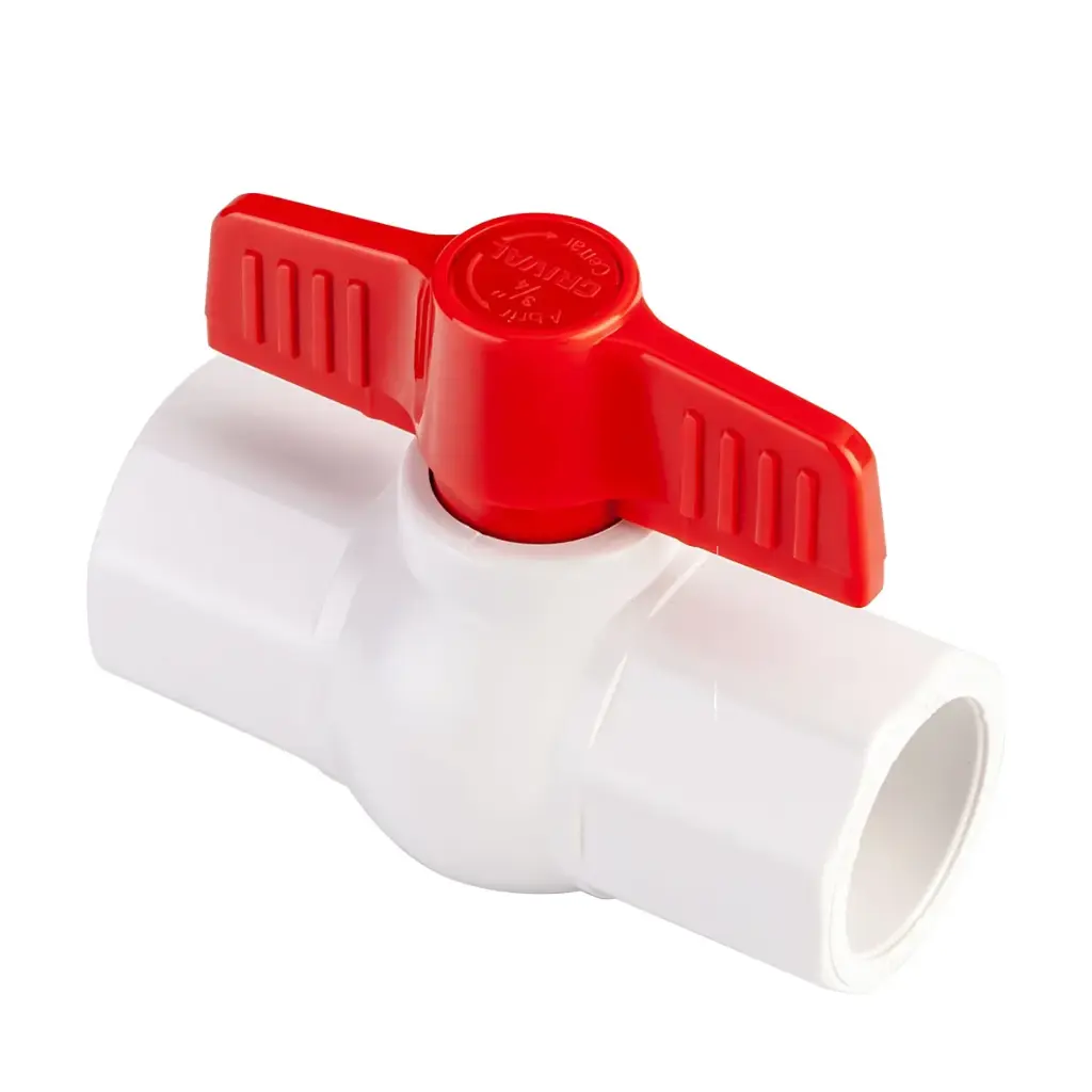 Valvula Bola Pvc Soldar 1/2 Jaguar