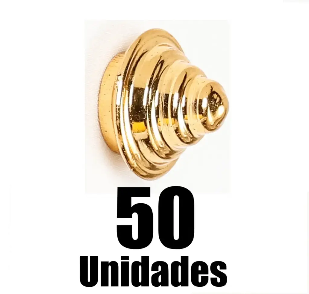 Terminal Cortinero Dorado Lej x 50u