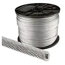 Guaya Cable Acero Galvanizada Forrada en Plastico x 500m