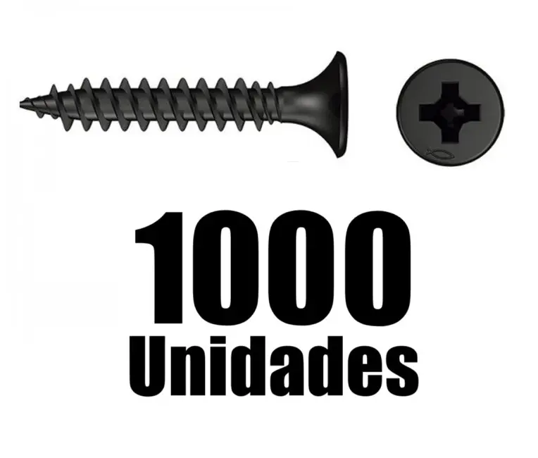 Tornillo Drywall Rosca Fina #6-1 x 1000u