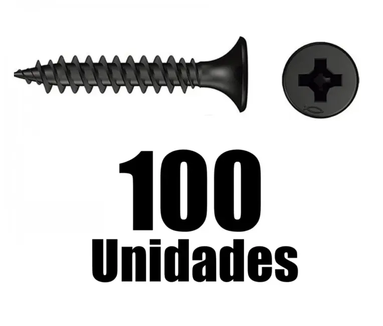 Tornillo Drywall Rosca Fina #6-1 x 100u