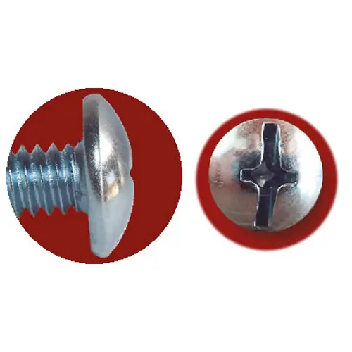 Tornillo Estufa Redonda Mixt. 1/4" Ca Mejia