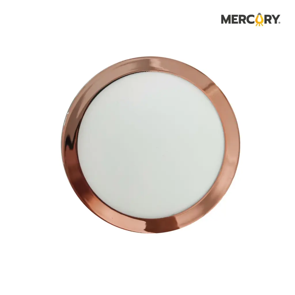 Panel Led Incrustar Redondo Copper 18w 6500k Mercury