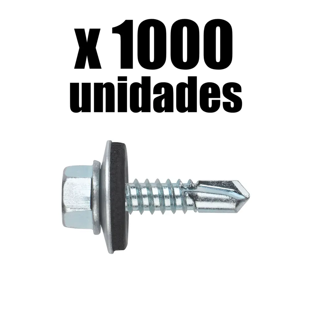 Tornillo Cubierta Autoperforante 10 Neopreno x 1000u