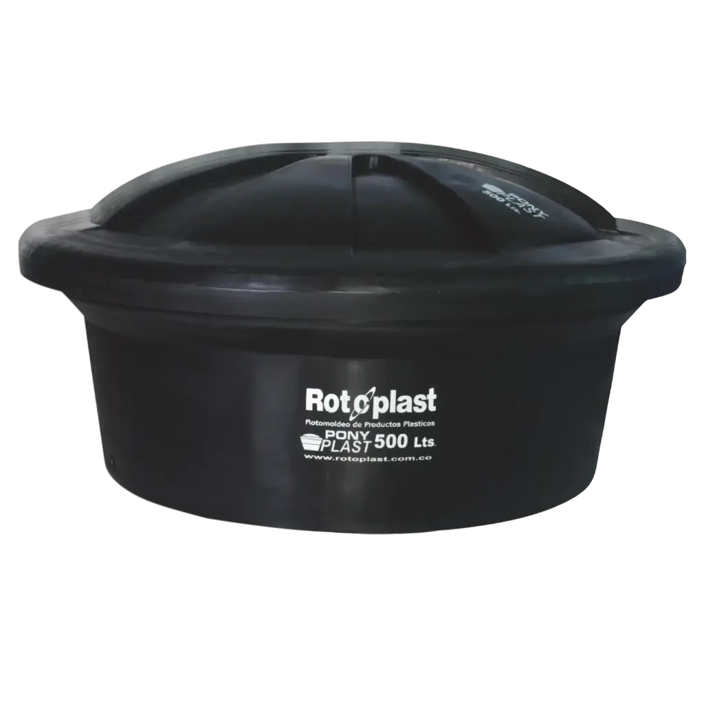Tanque Plástico Bajitos Ponyplast Rotoplast 500Lts
