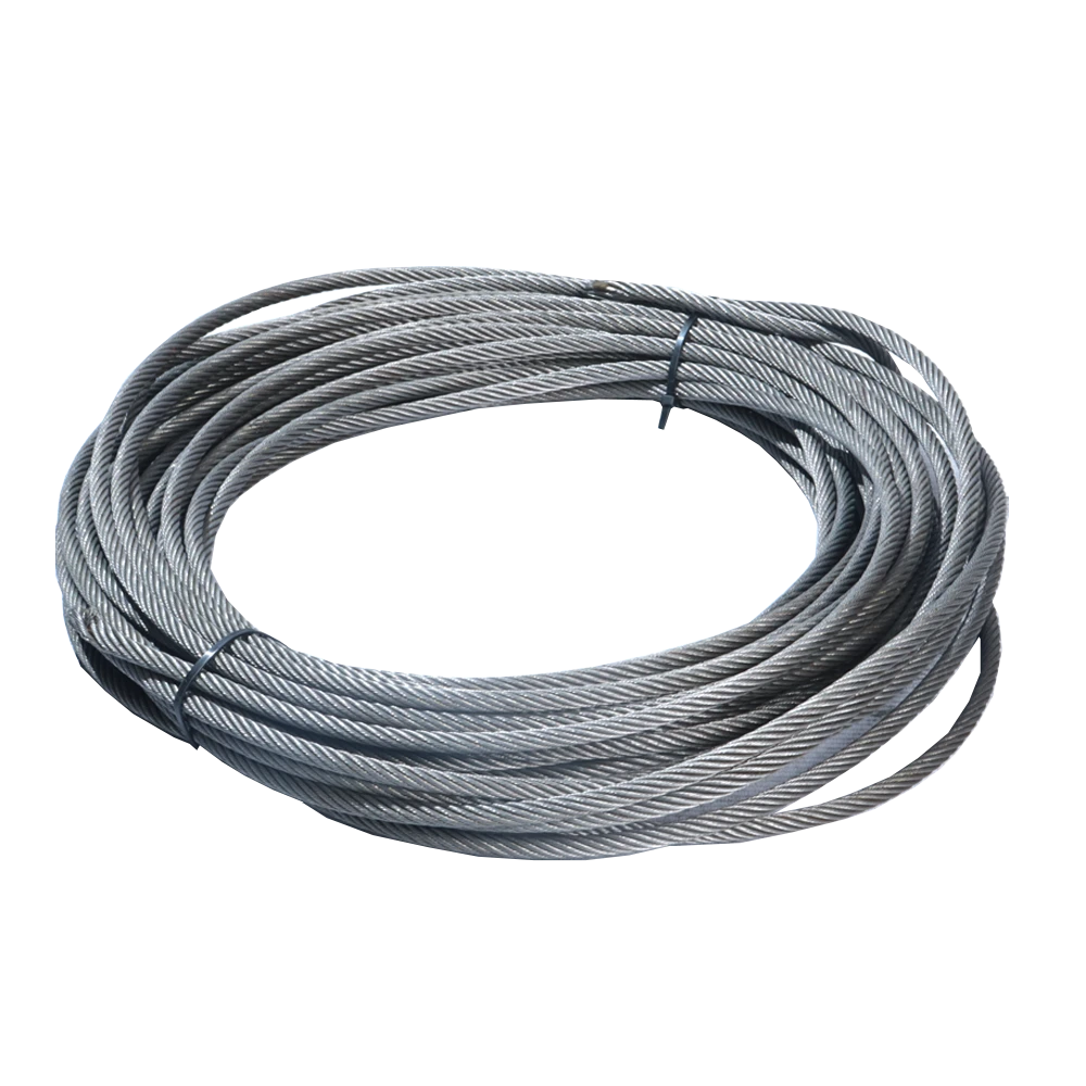 Guaya Cable Acero Galvanizado Alma Yute