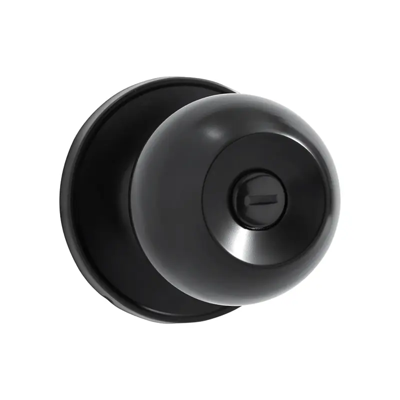 Cerradura Pomo Negro Mate Mercury