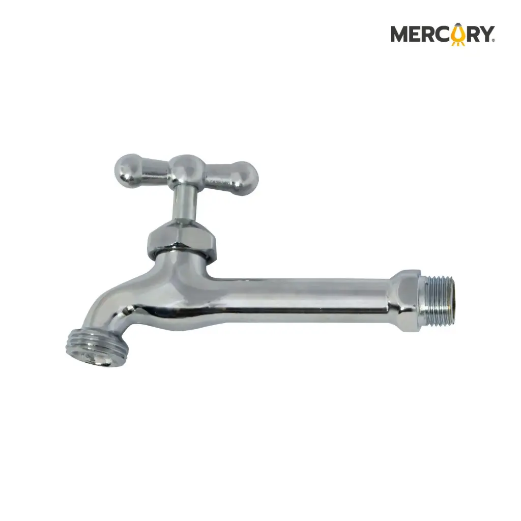 Llave Terminal Manguera Cromada Extendida Mercury