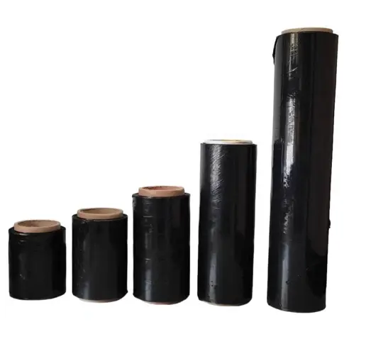 Stretch Vinipel Negro X 200 Mts