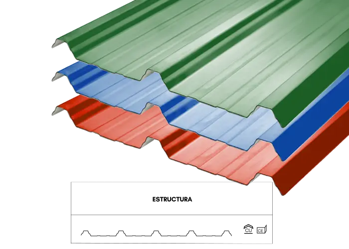 Teja Ecoroof As 37 Upvc 2.5mm 1.07m X 11.80m